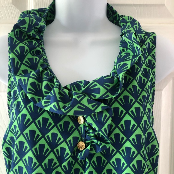 Mud Pie Whitney Sleeveless Ruffle Dress - Picture 1 of 9